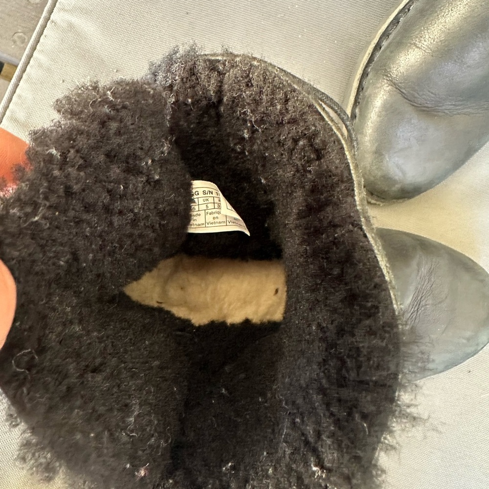 UGG black Suede Boots - image 4